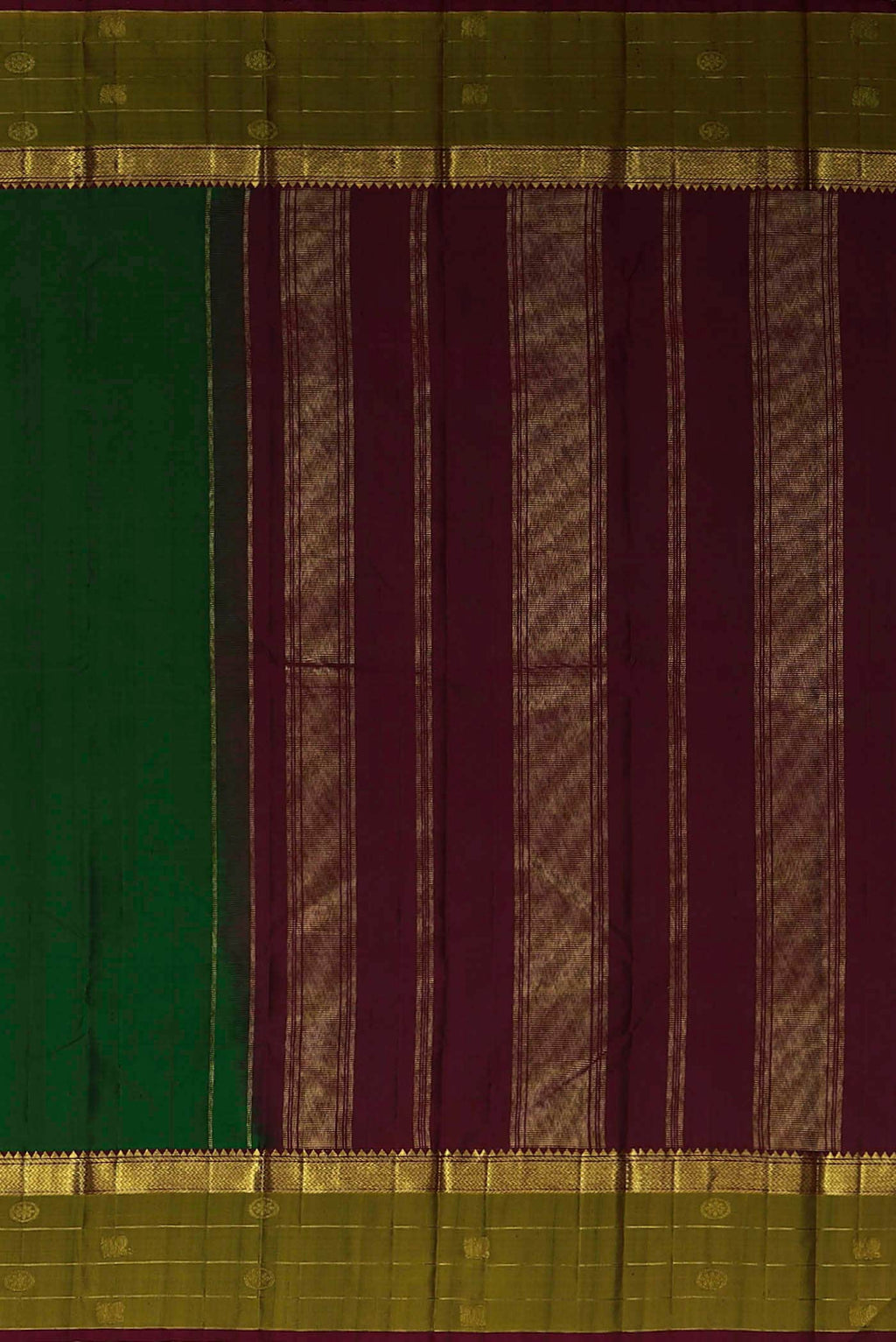 Green Kanchipuram Silk Saree