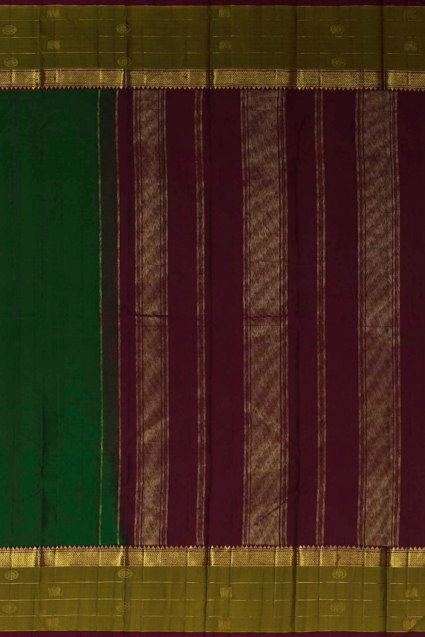 Green Kanchipuram Silk Saree