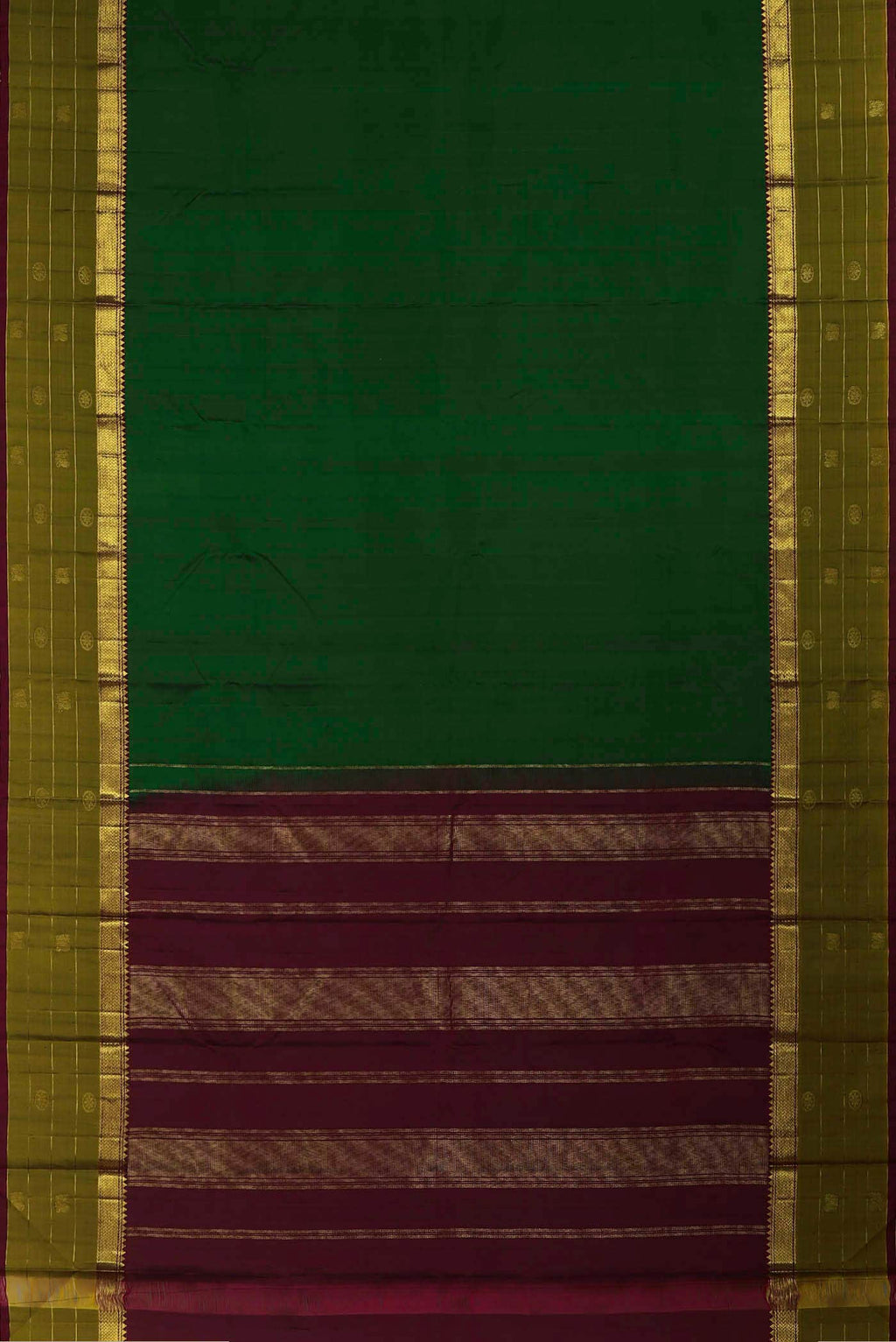 Green Kanchipuram Silk Saree