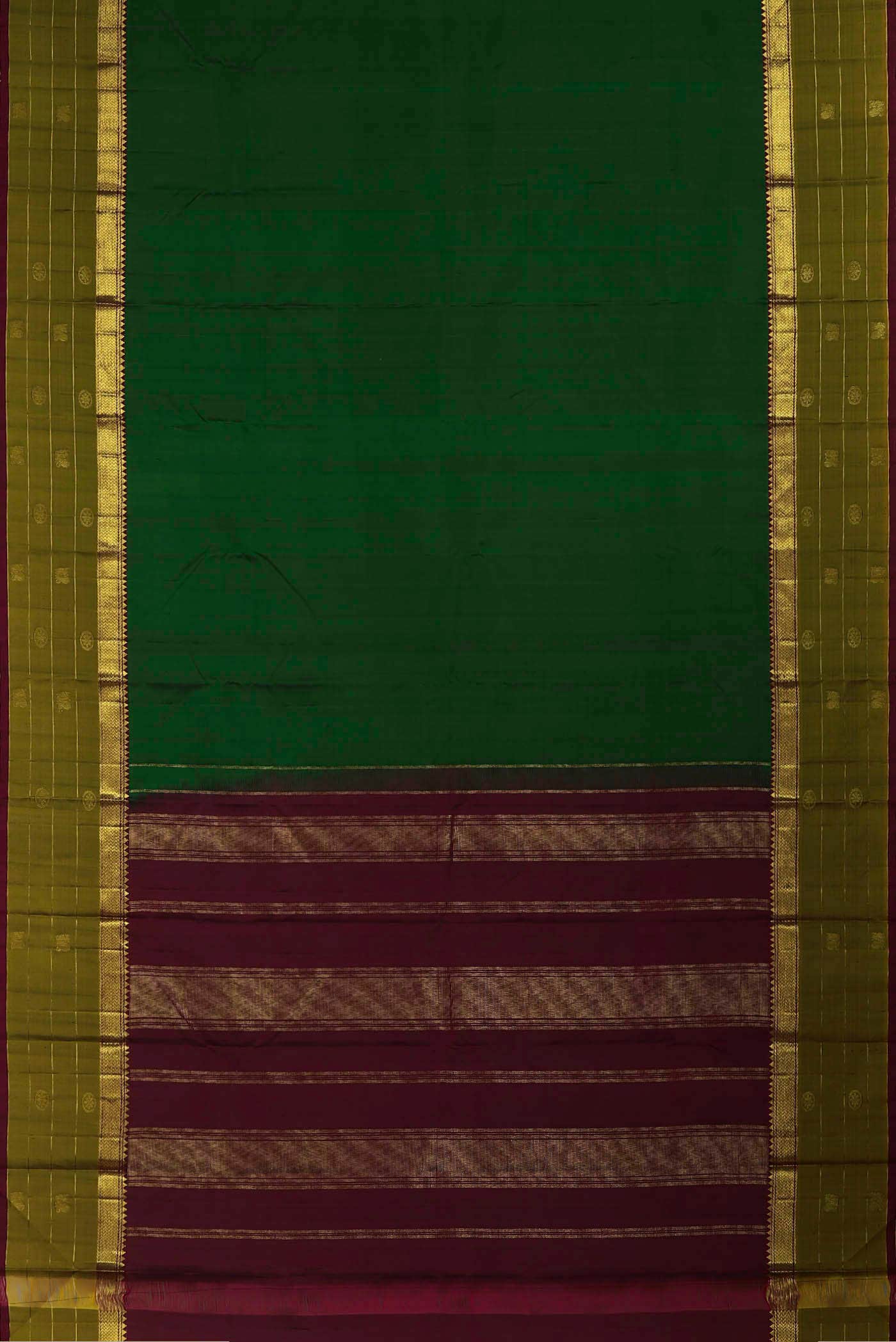 Green Kanchipuram Silk Saree