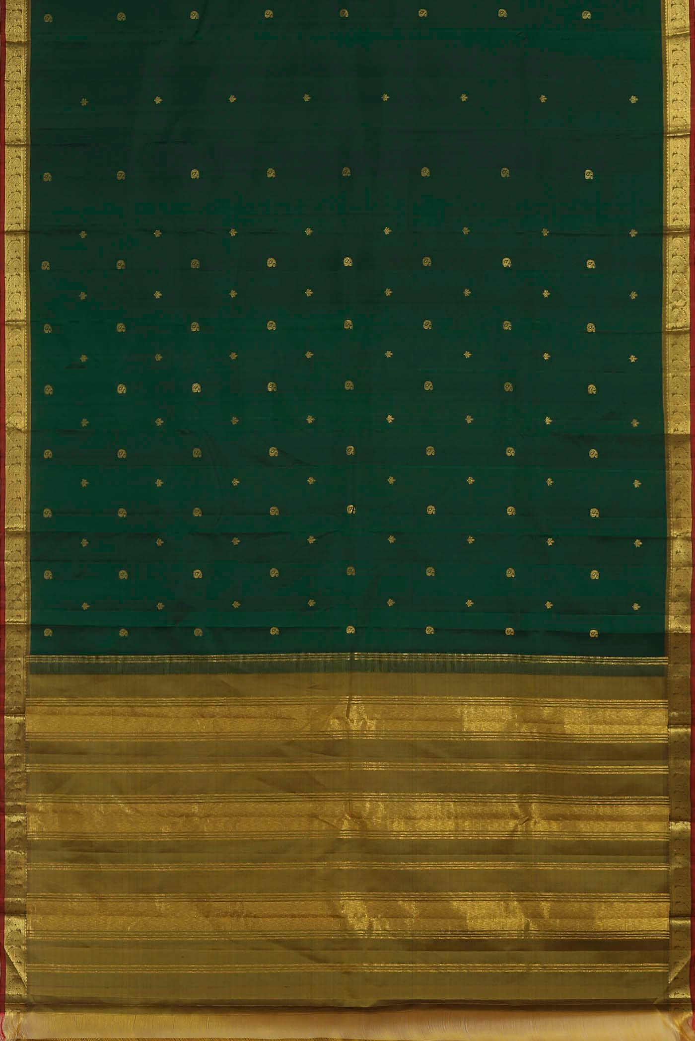 Green Kanchipuram Silk Saree