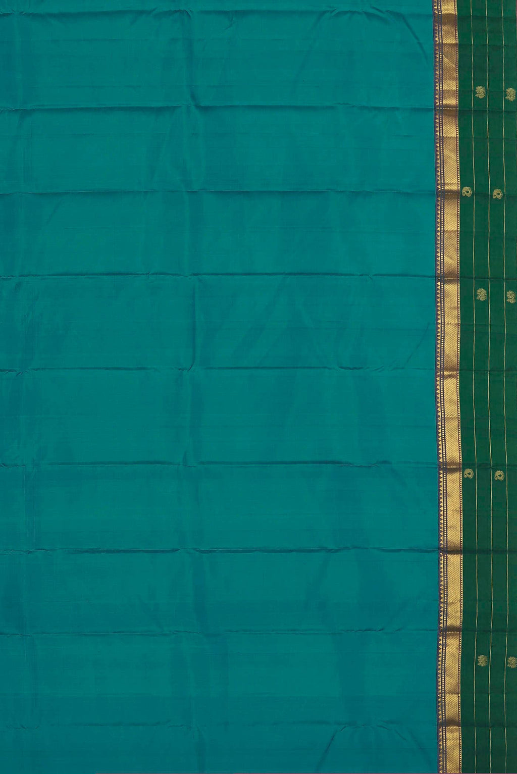 Blue Kanchipuram Silk Saree