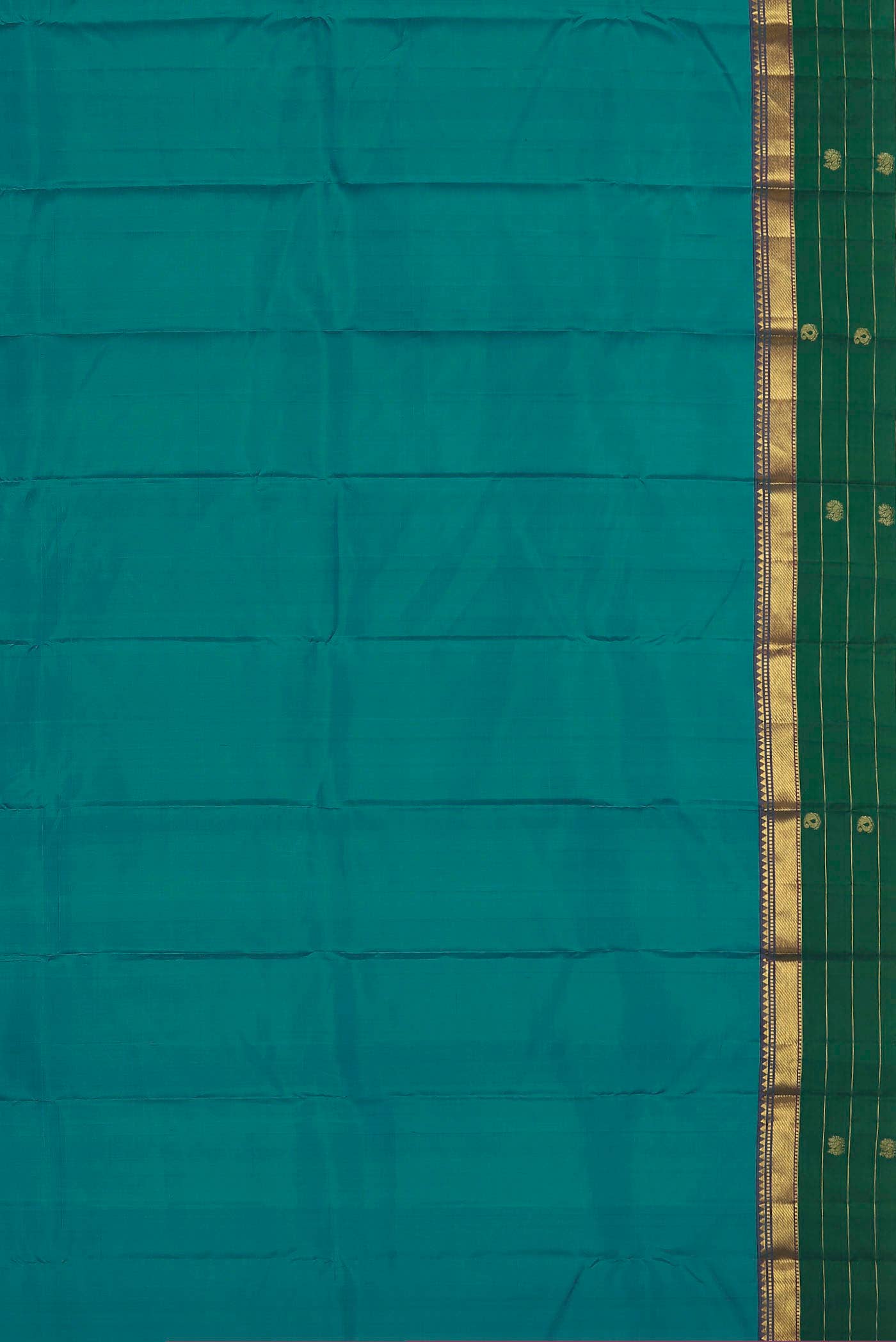 Blue Kanchipuram Silk Saree