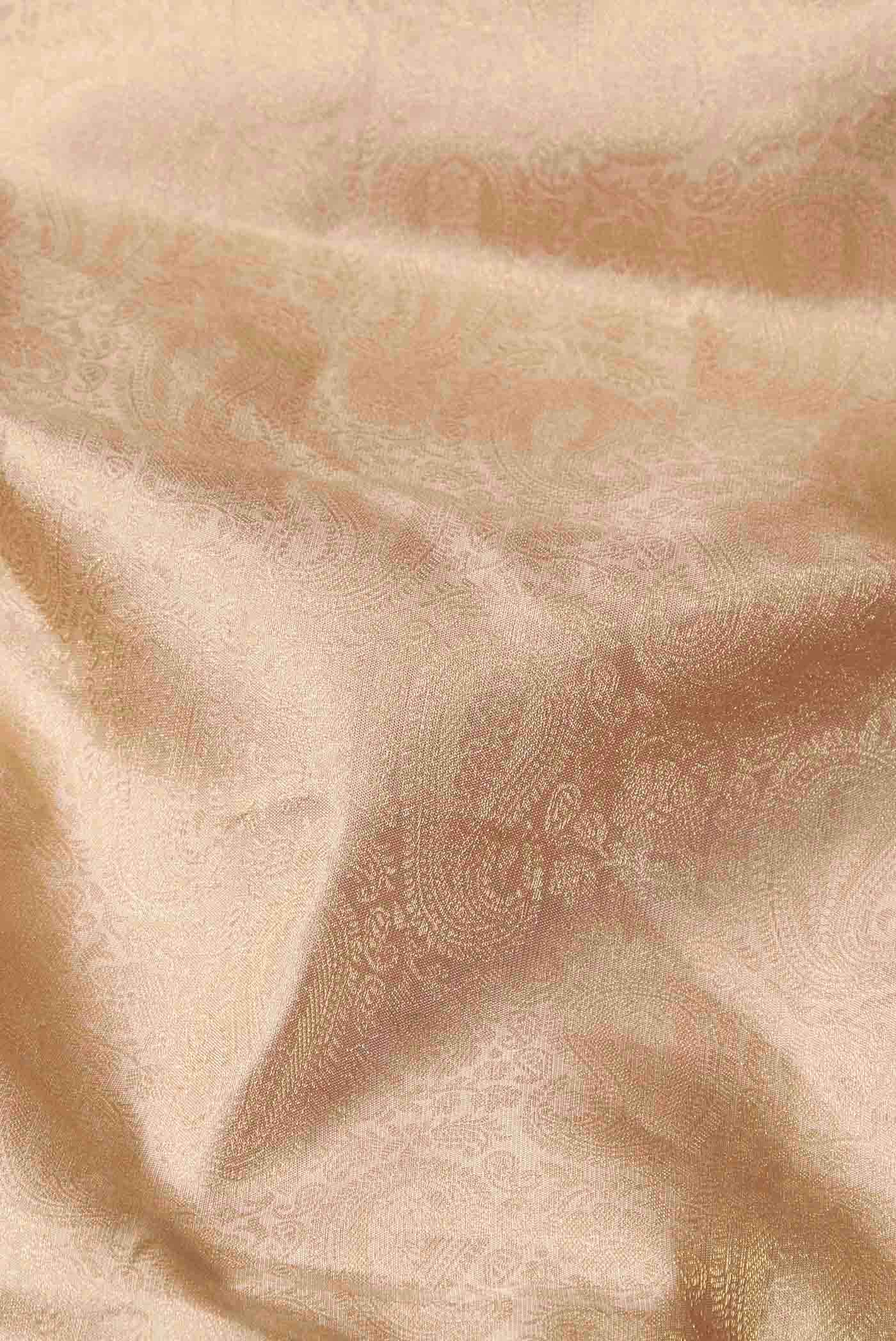 Beige Soft Silk Saree