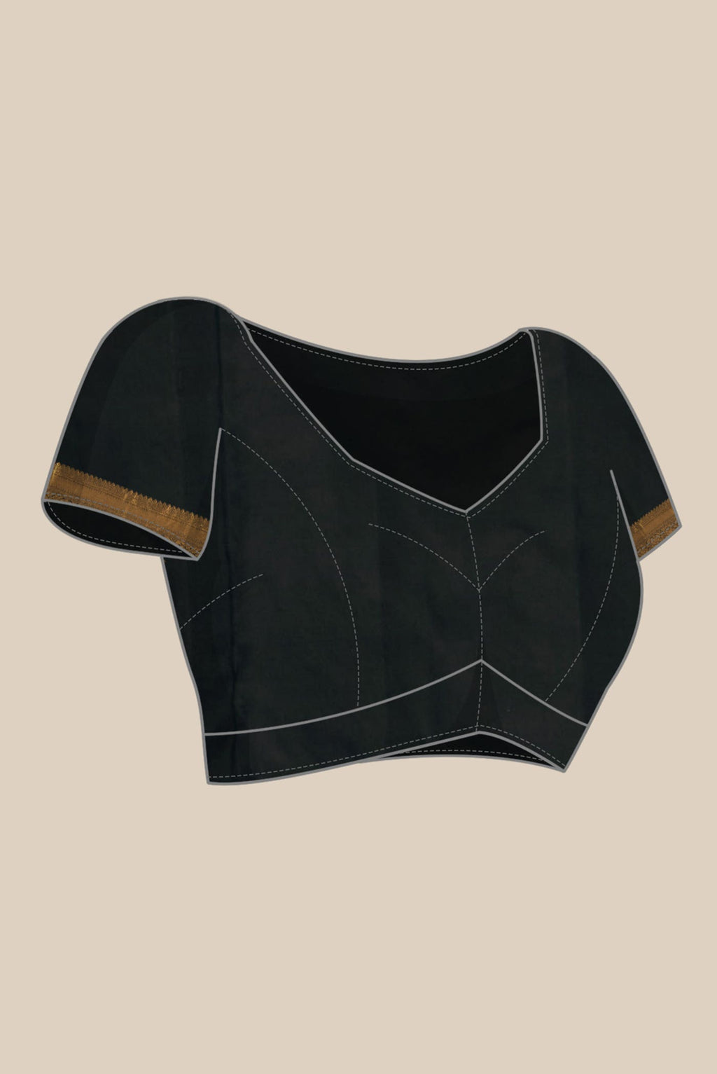 Black Soft Silk Saree