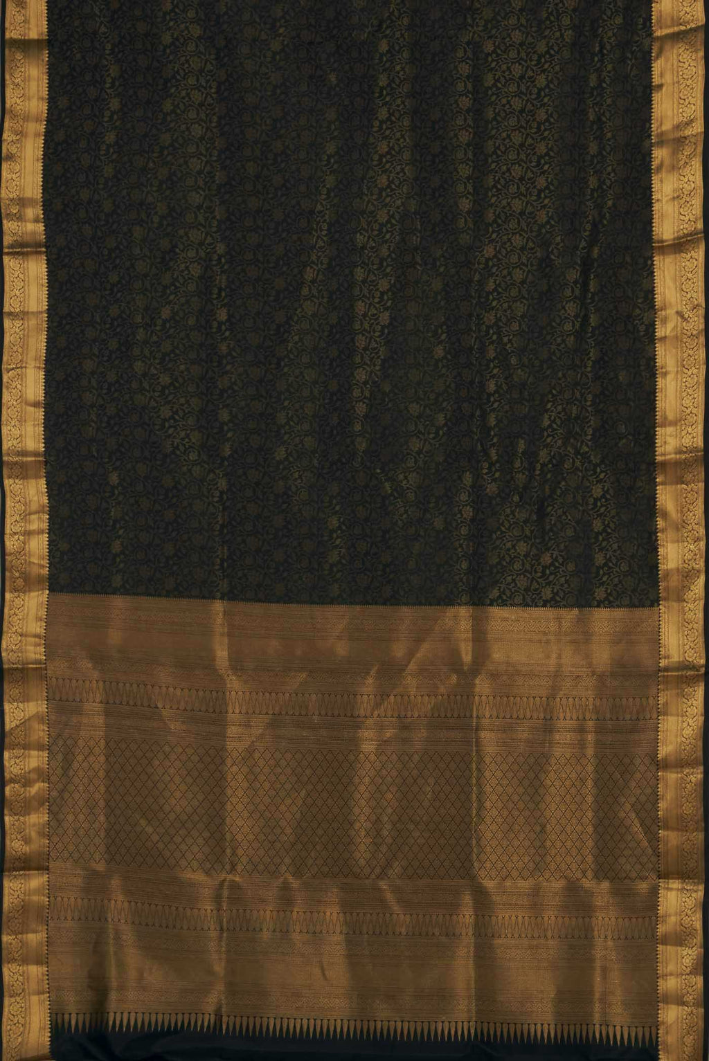 Black Soft Silk Saree