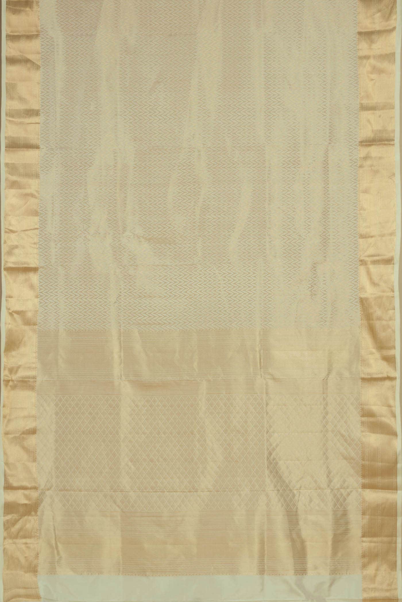 Cream Soft Silk Saree