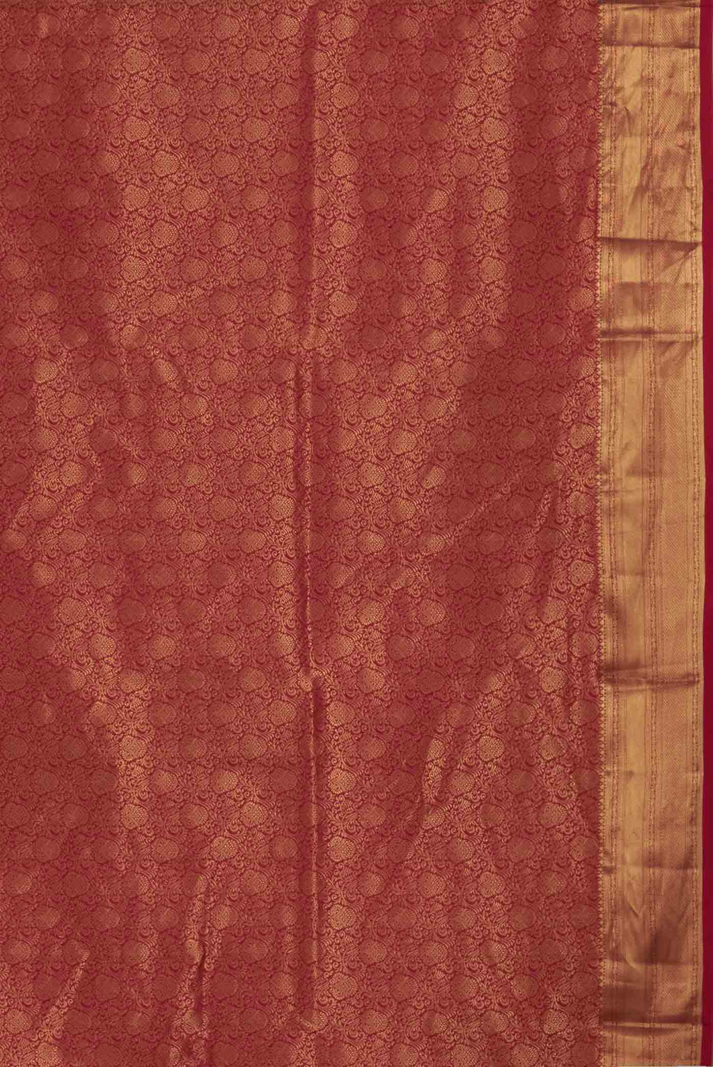 Dark Mauve Soft Silk Saree