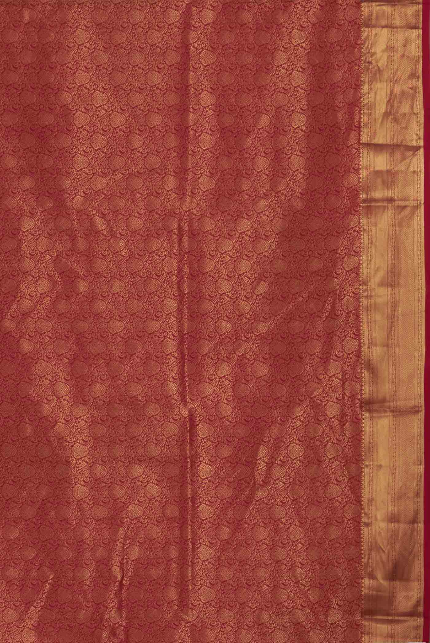 Dark Mauve Soft Silk Saree
