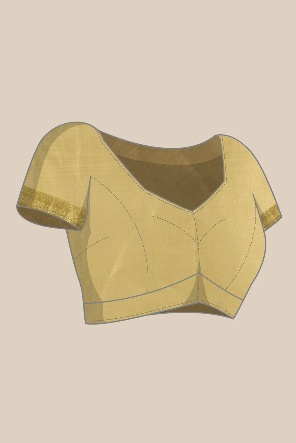 Gold Soft Silk Saree