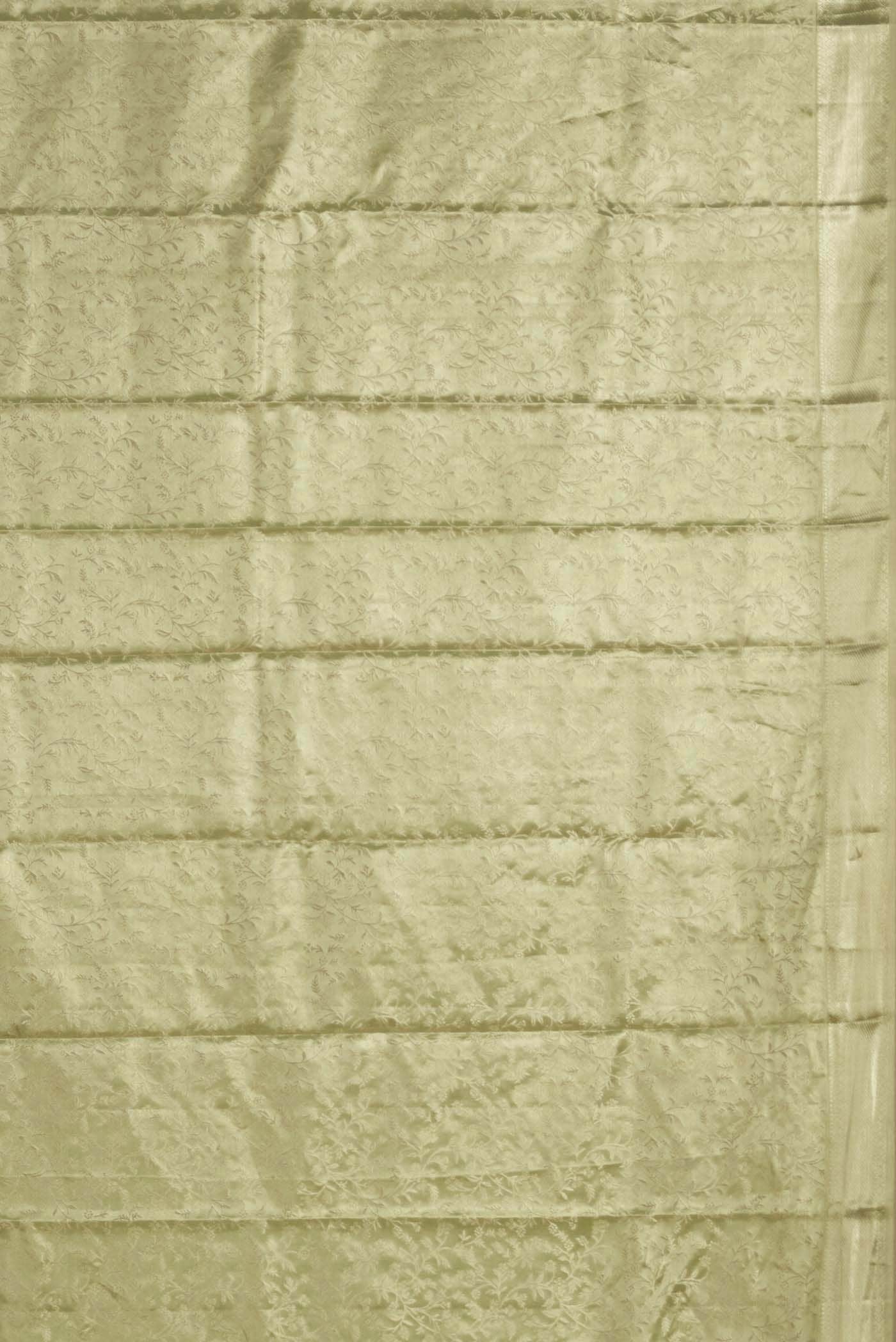 Green Banarasi Silk Saree