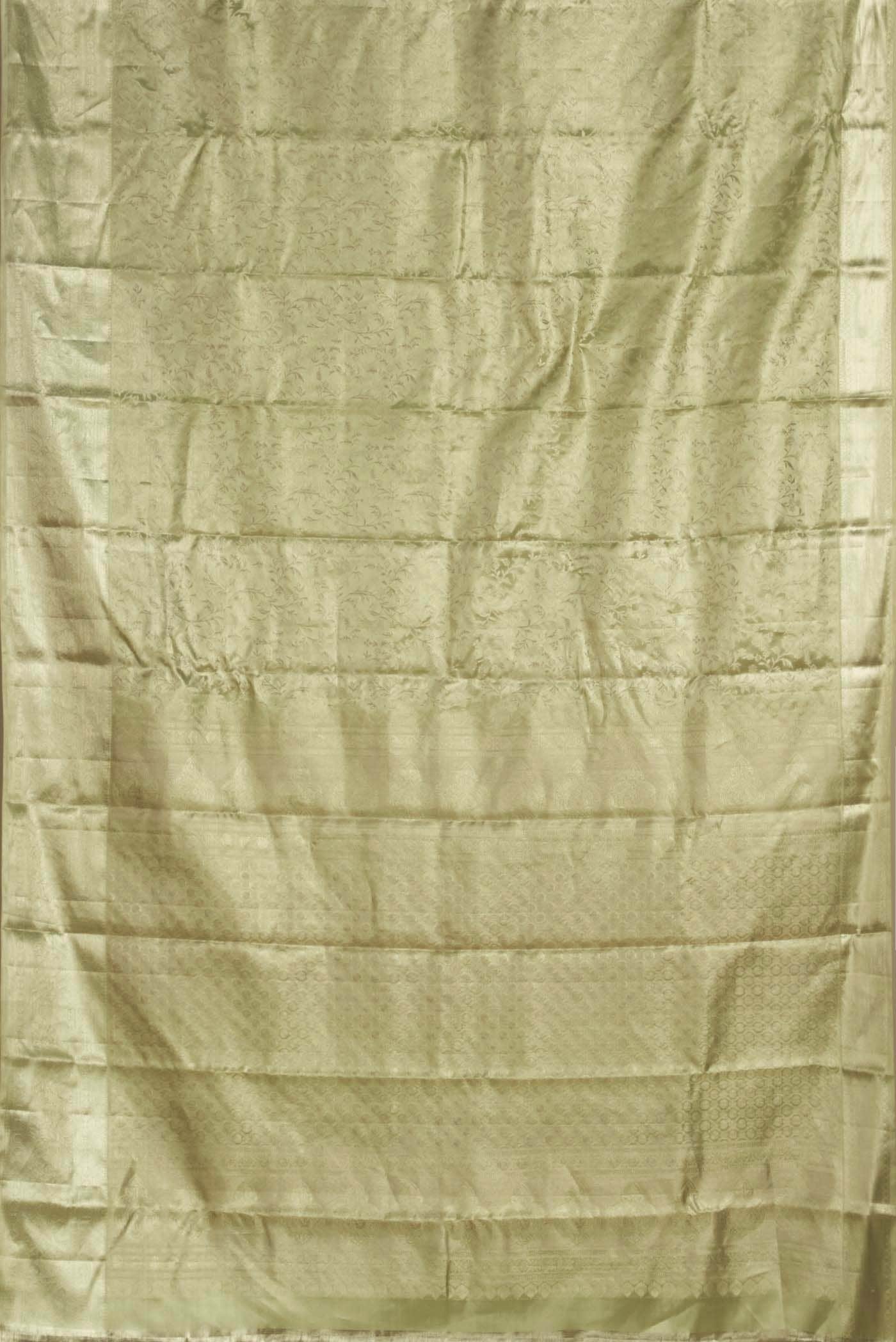 Green Banarasi Silk Saree