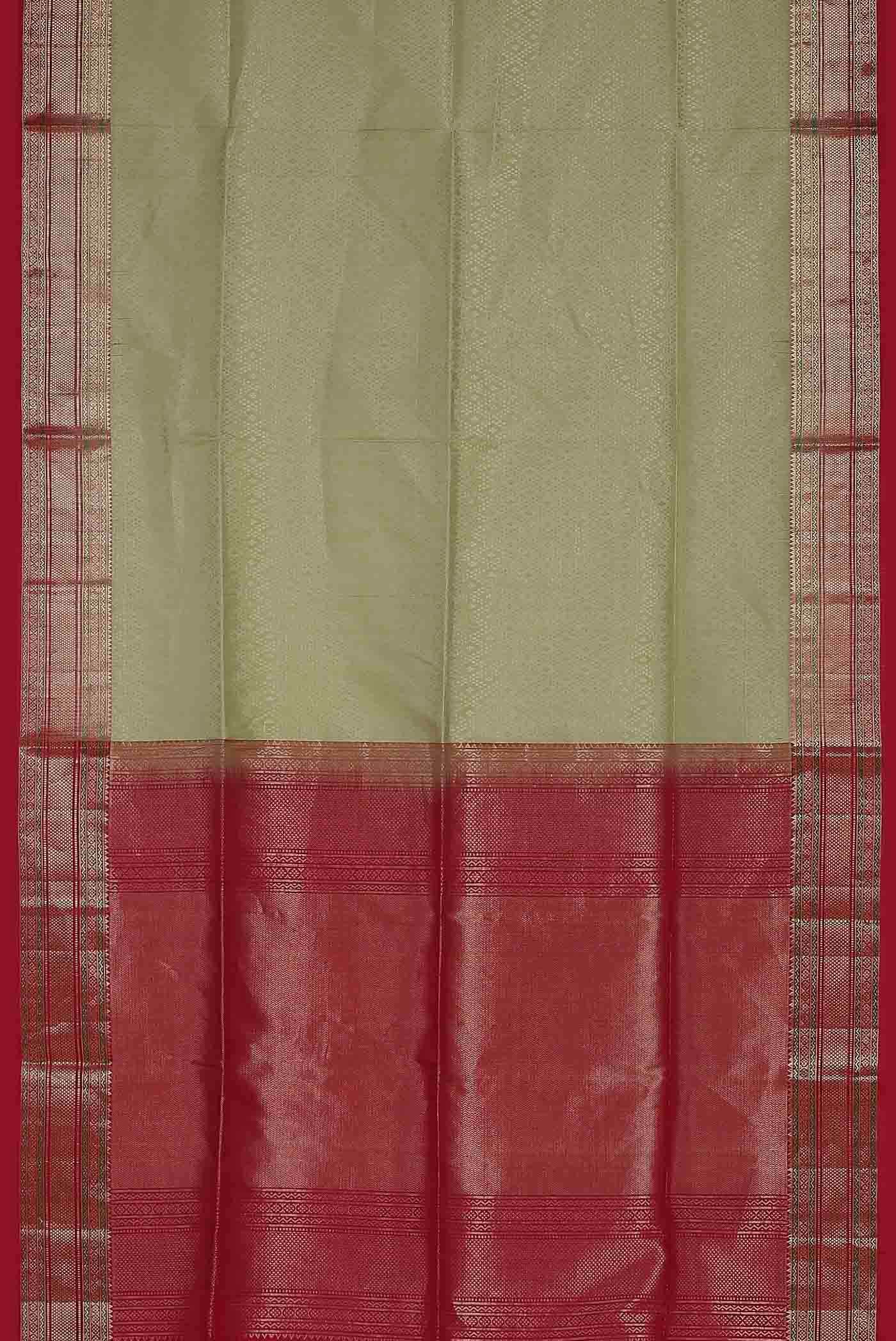 Beige Soft Silk Saree