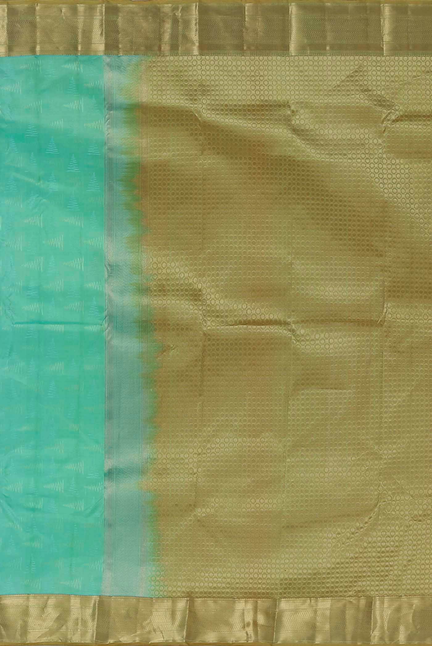 Blue Kanchipuram Silk Saree