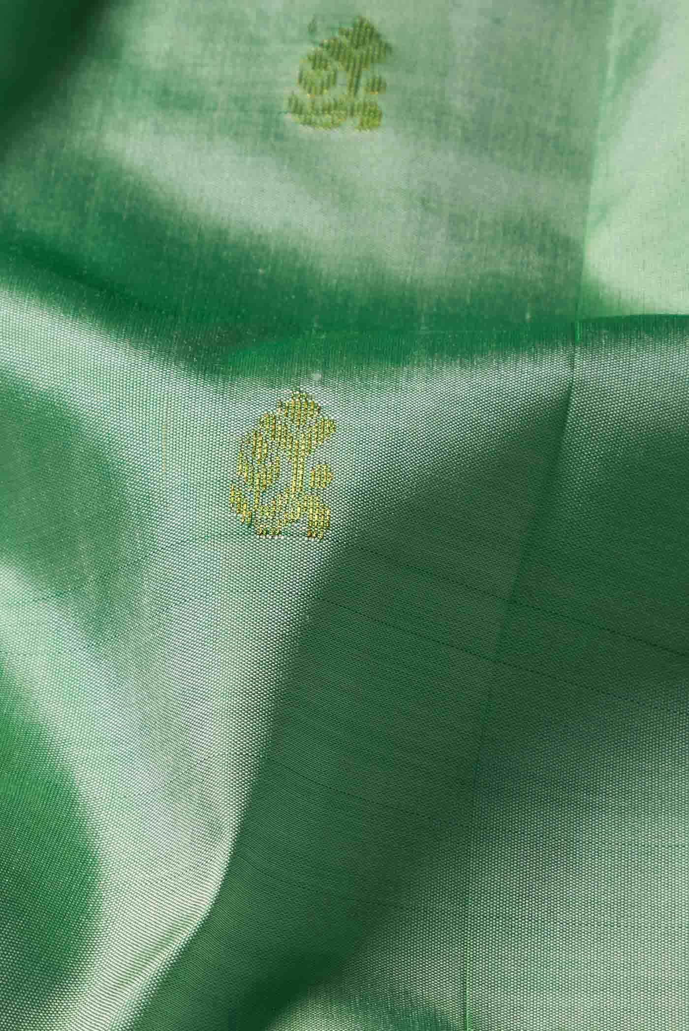 Green Kanchipuram Silk Saree