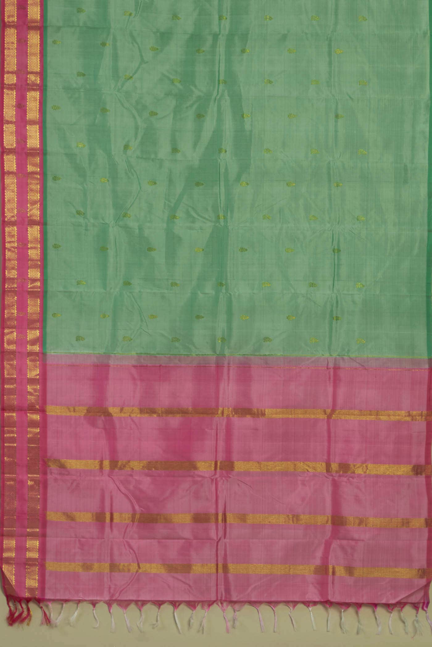 Green Kanchipuram Silk Saree
