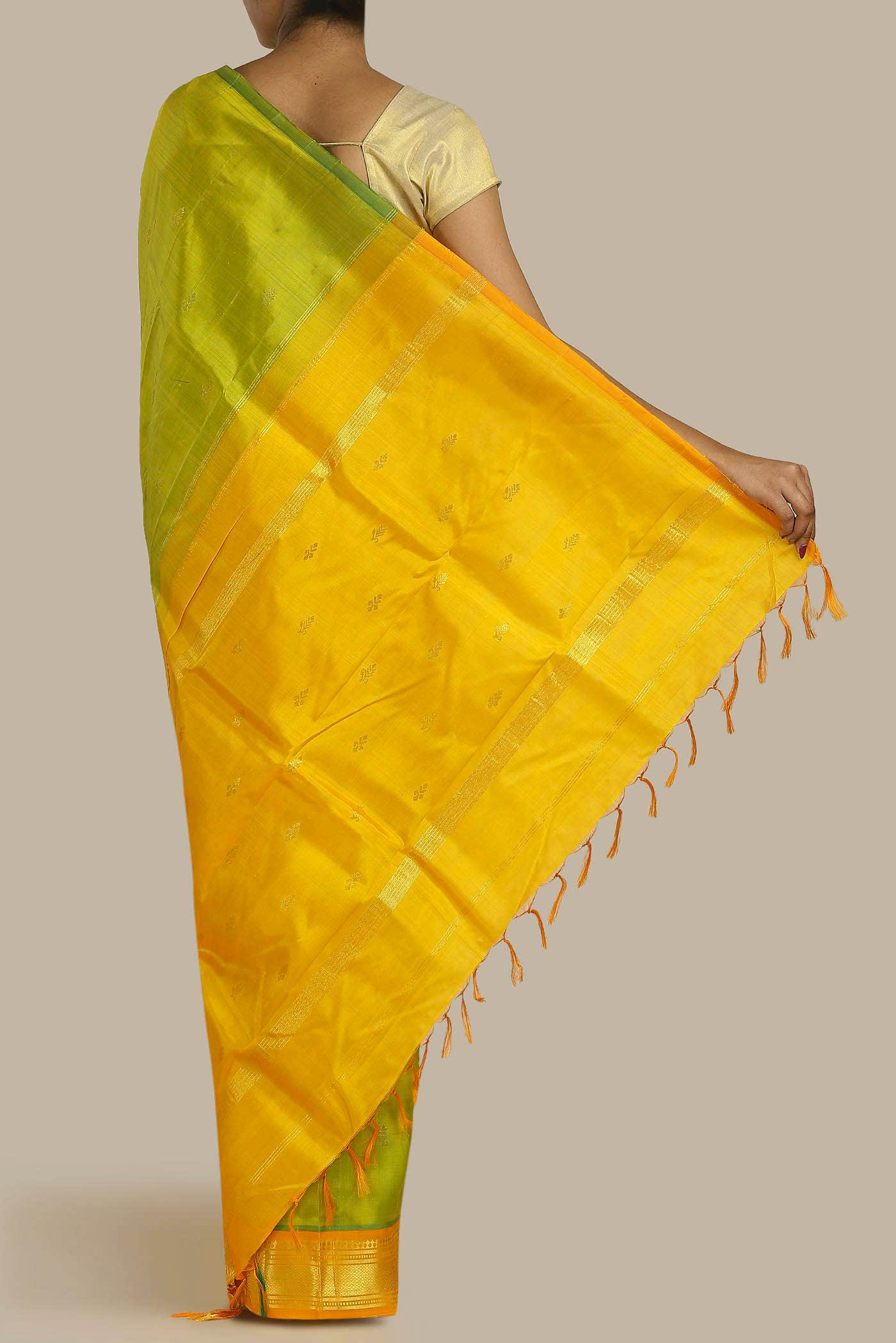 Green Kanchipuram Silk Saree