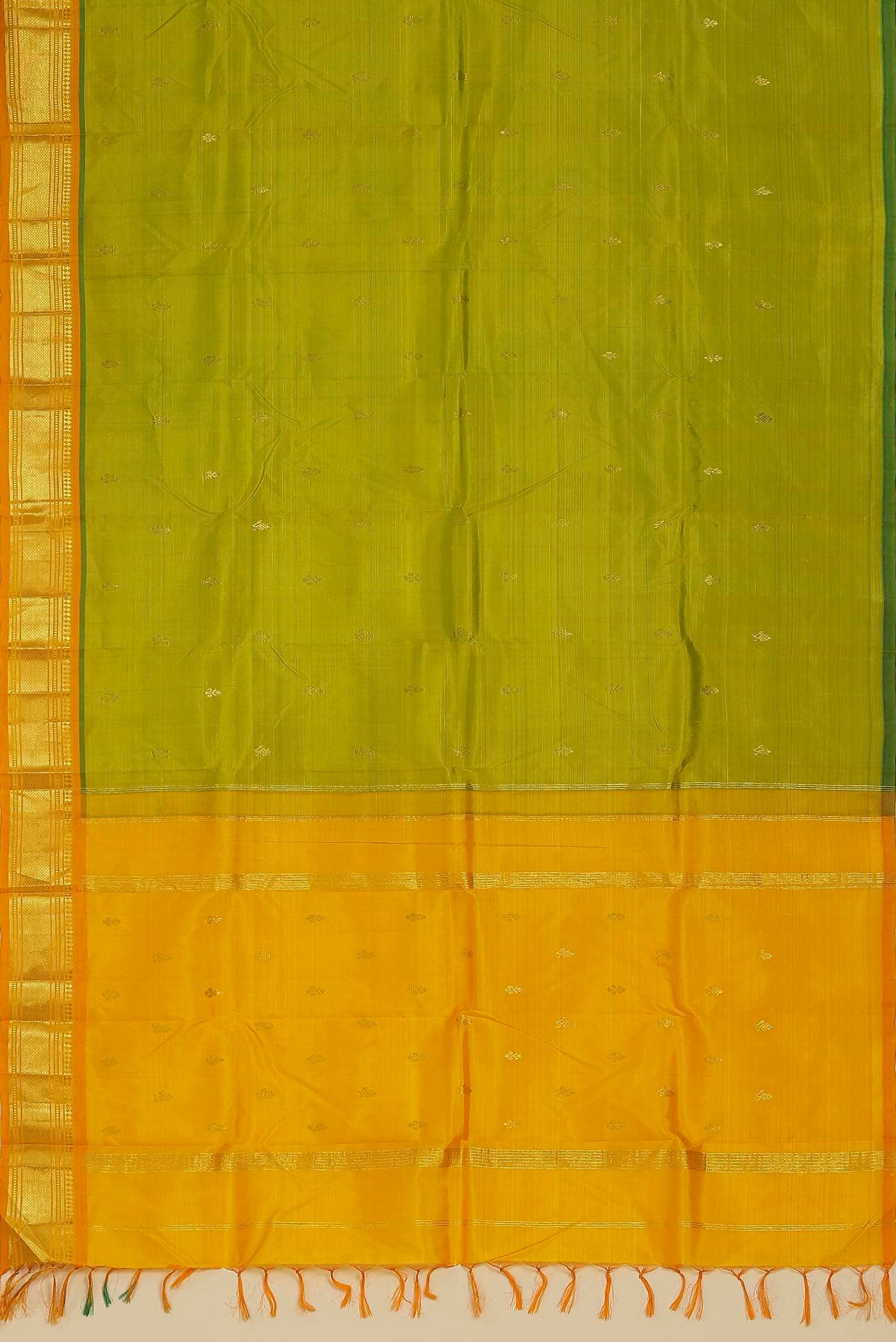 Green Kanchipuram Silk Saree
