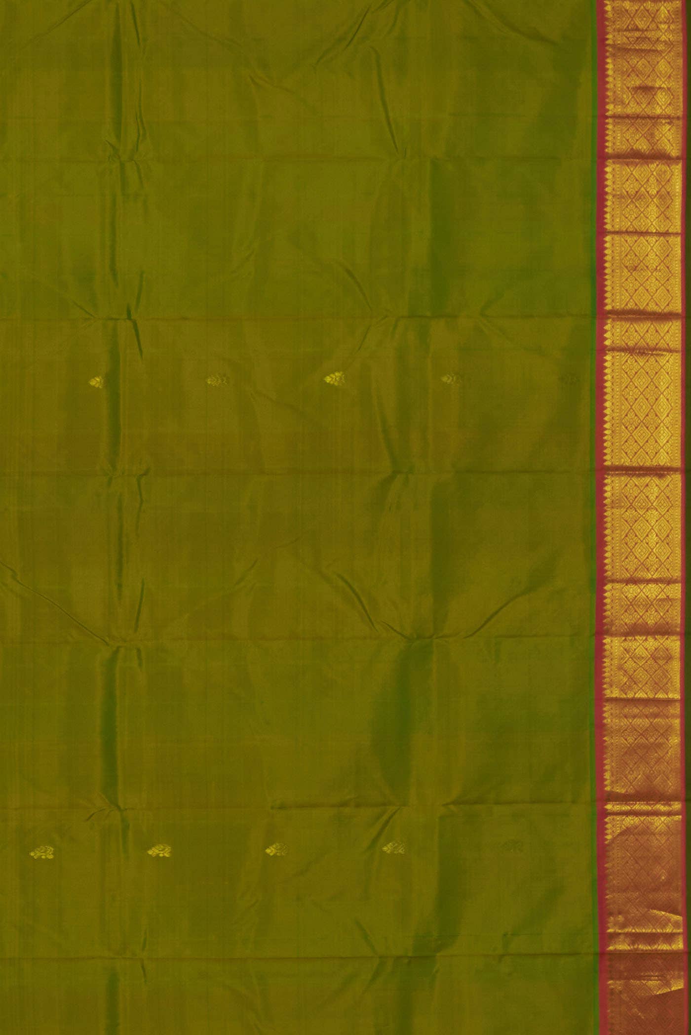 Green Kanchipuram Silk Saree