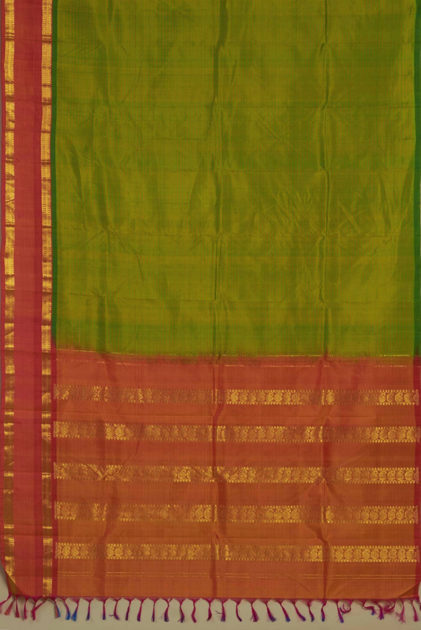 Green Kanchipuram Silk Saree