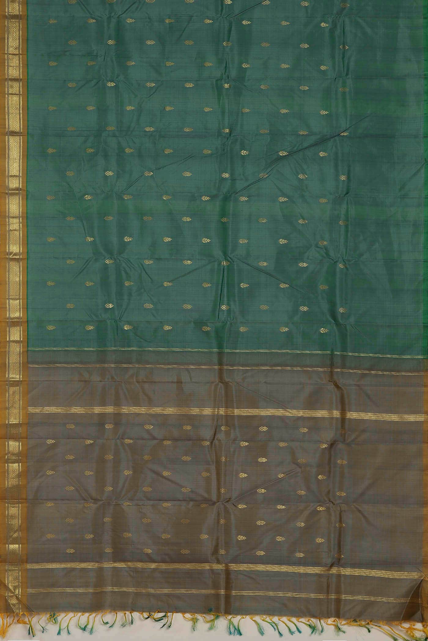 Green Kanchipuram Silk Saree