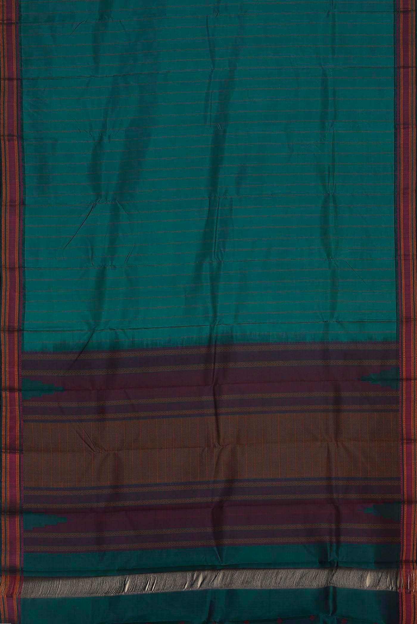 Blue Kanchipuram Silk Saree