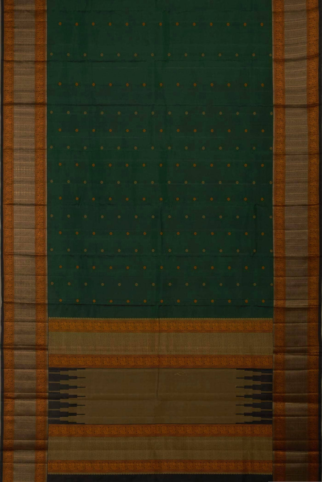 Green Kanchipuram Silk Saree