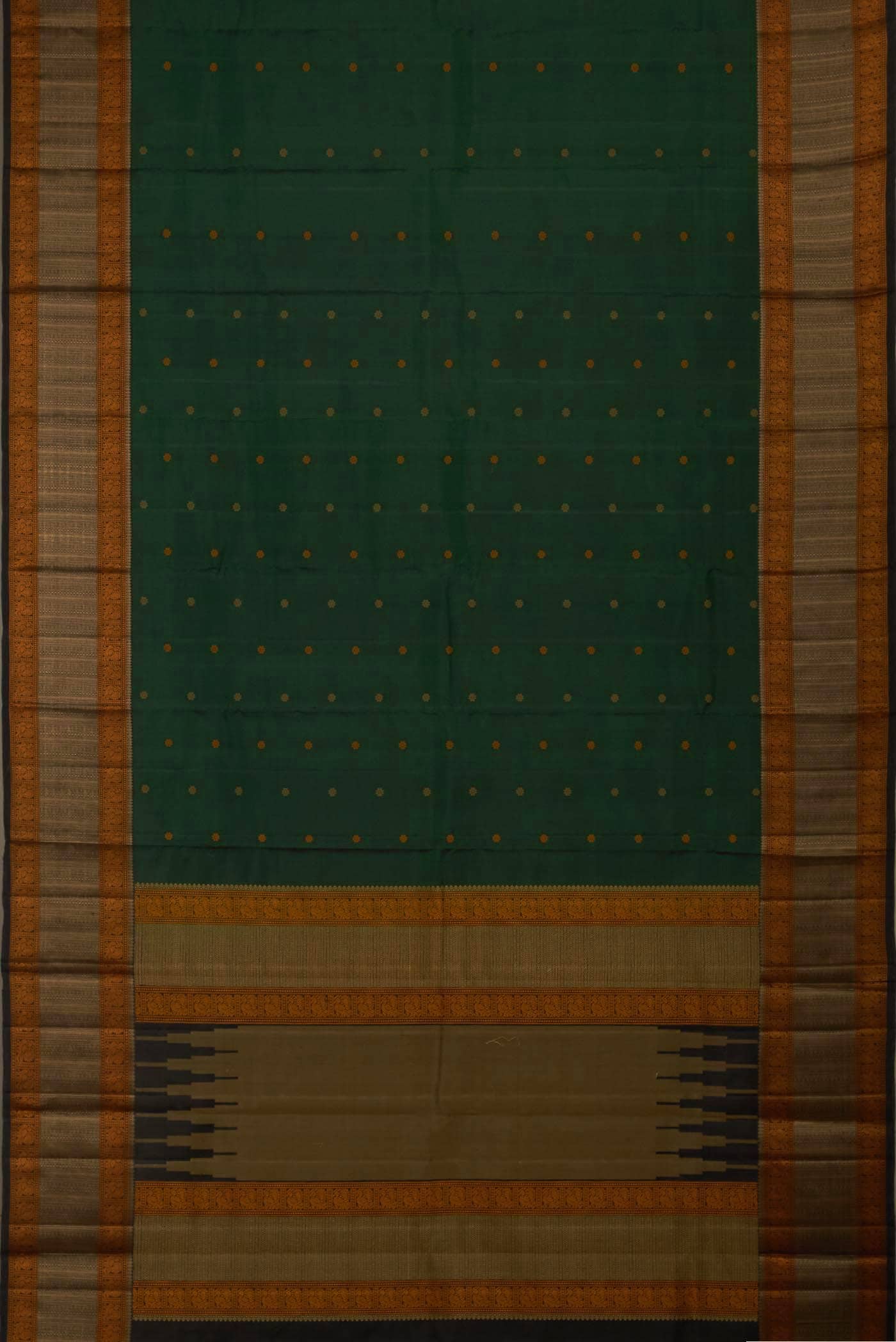 Green Kanchipuram Silk Saree