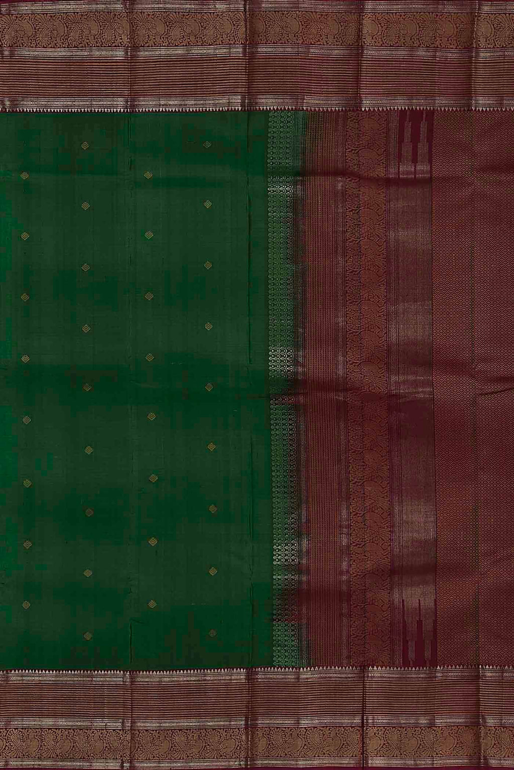 Green Kanchipuram Silk Saree