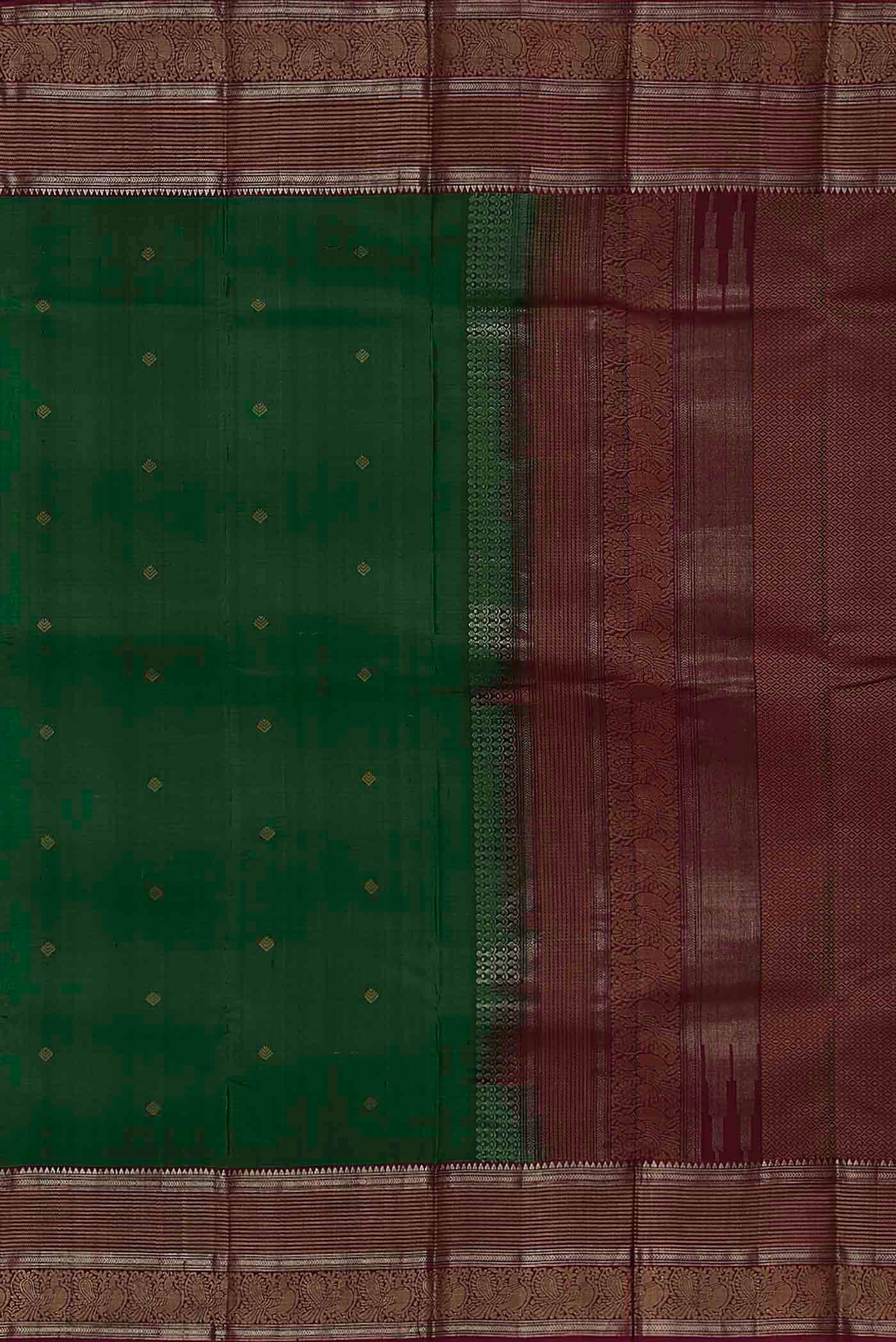 Green Kanchipuram Silk Saree