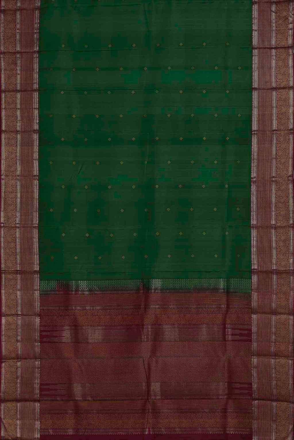 Green Kanchipuram Silk Saree