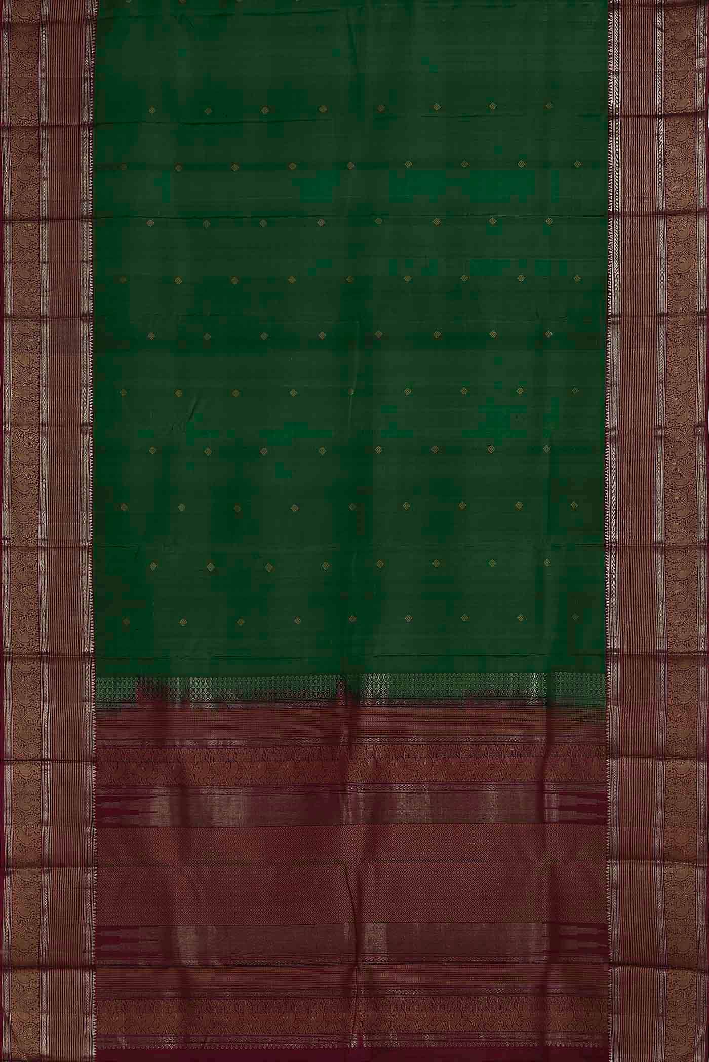 Green Kanchipuram Silk Saree