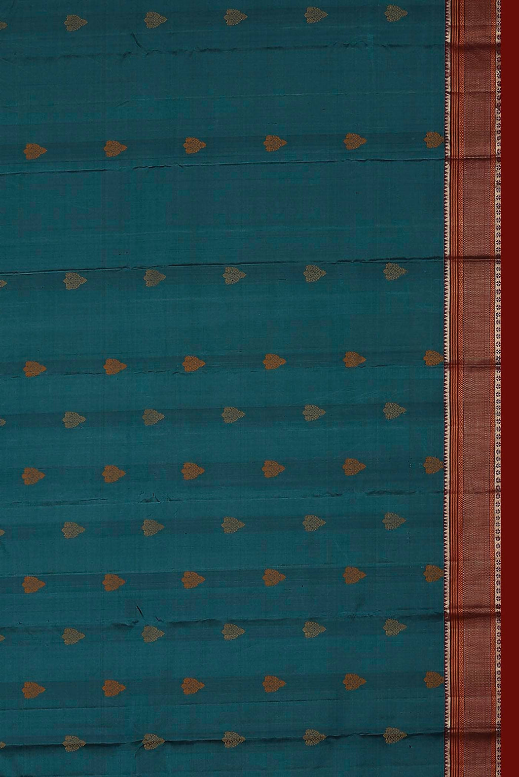 Blue Kanchipuram Silk Saree