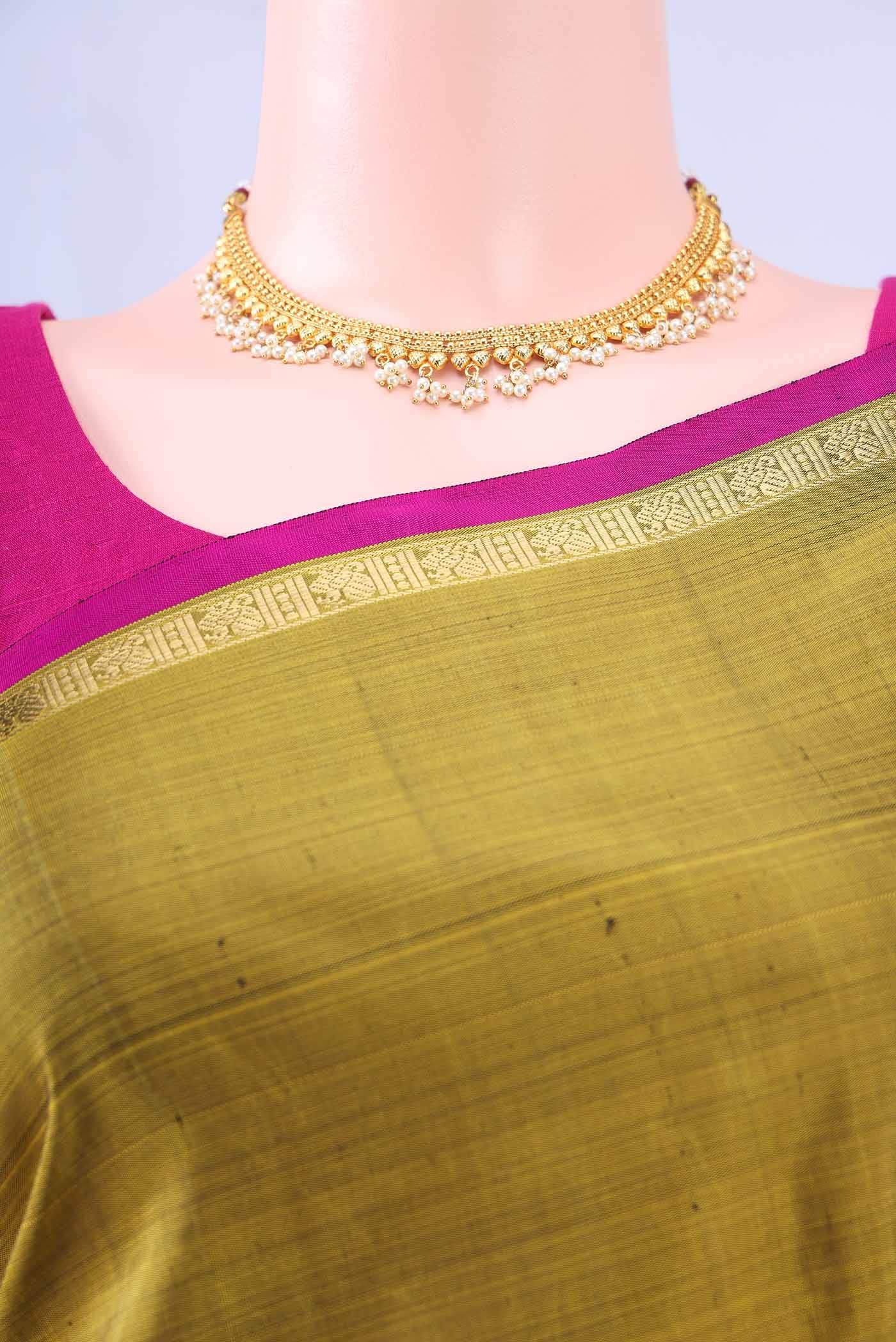 Green Kanchipuram Silk Saree