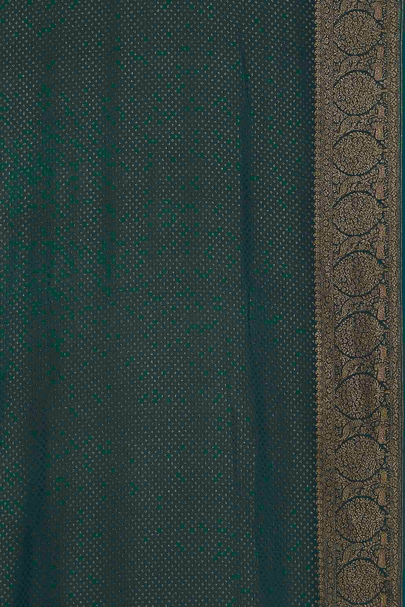 Blue Banarasi Georgette Saree