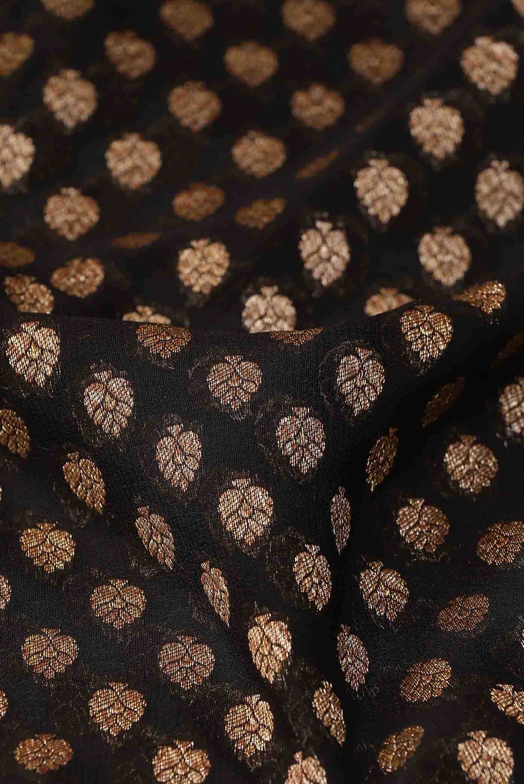Black Banarasi Georgette Saree