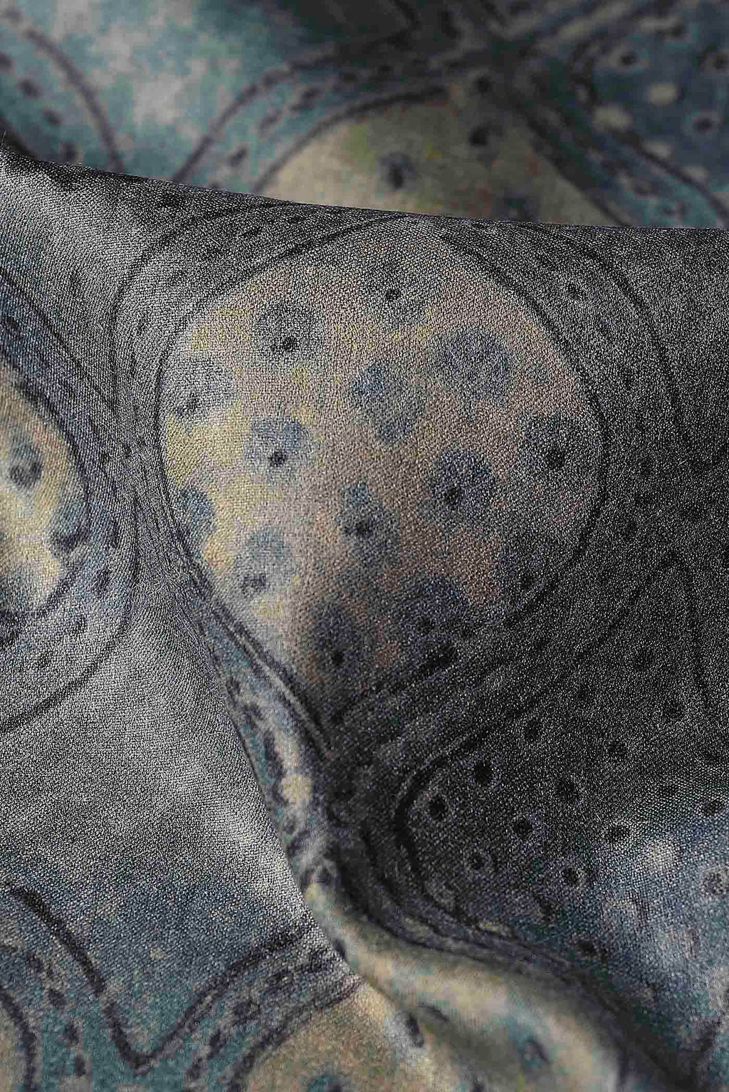 Blue Bhagalpuri Tussar Silk Saree