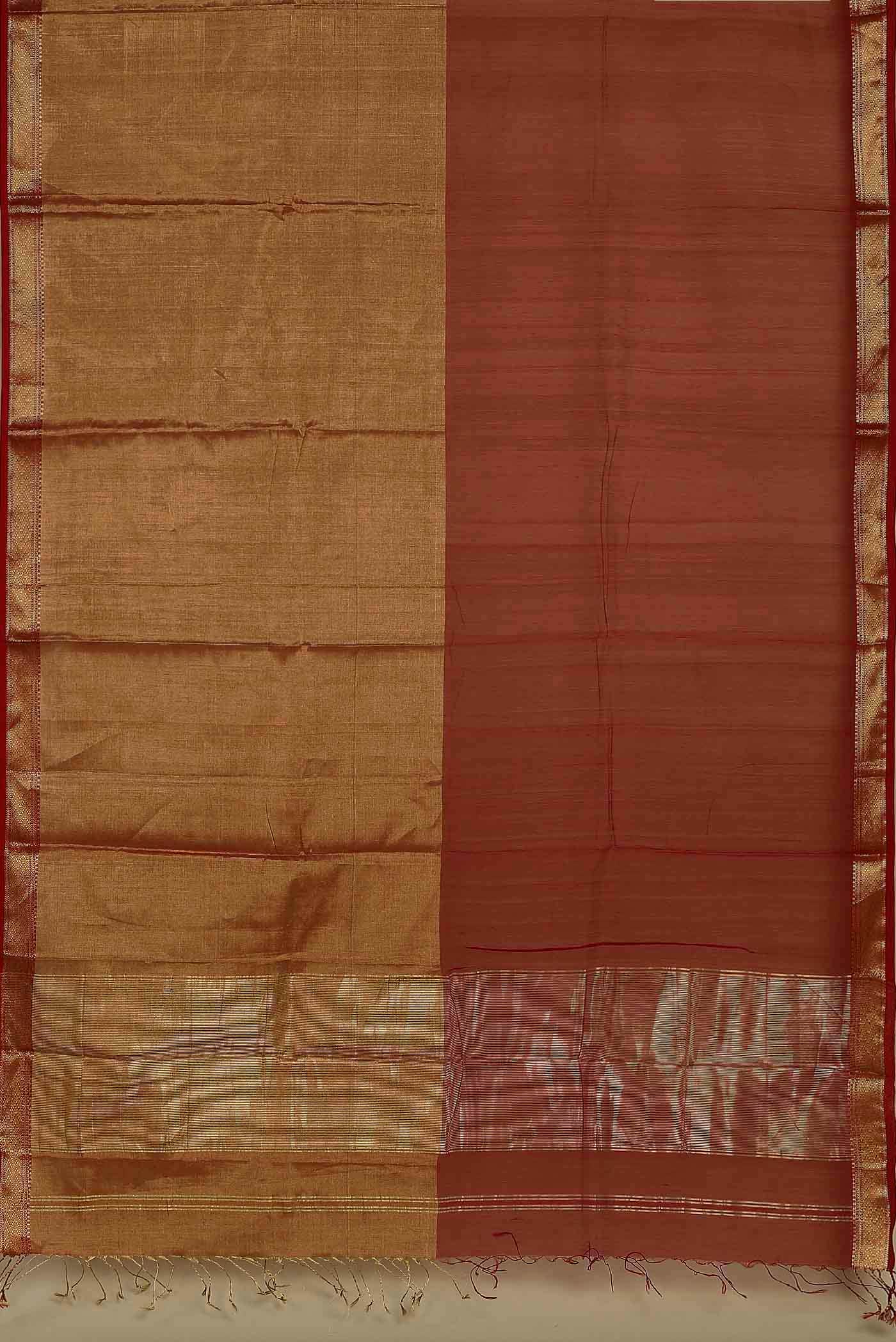Multi Maheshwari Silk Cotton Saree