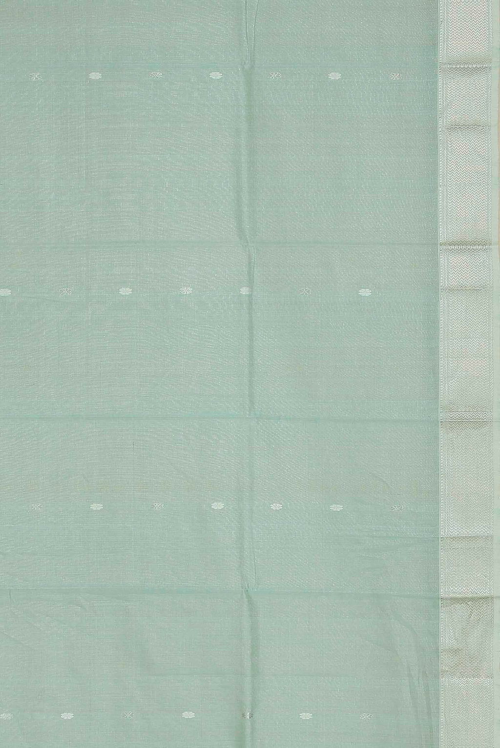 Light Blue Maheshwari Silk Cotton Saree