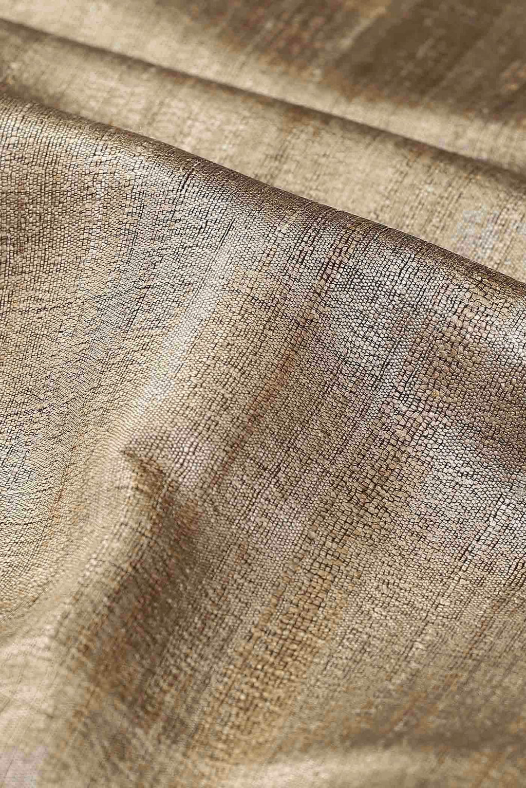 Beige Bhagalpuri Tussar Silk Saree
