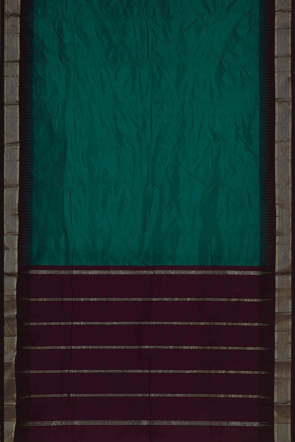 Green Bangalore Silk Saree