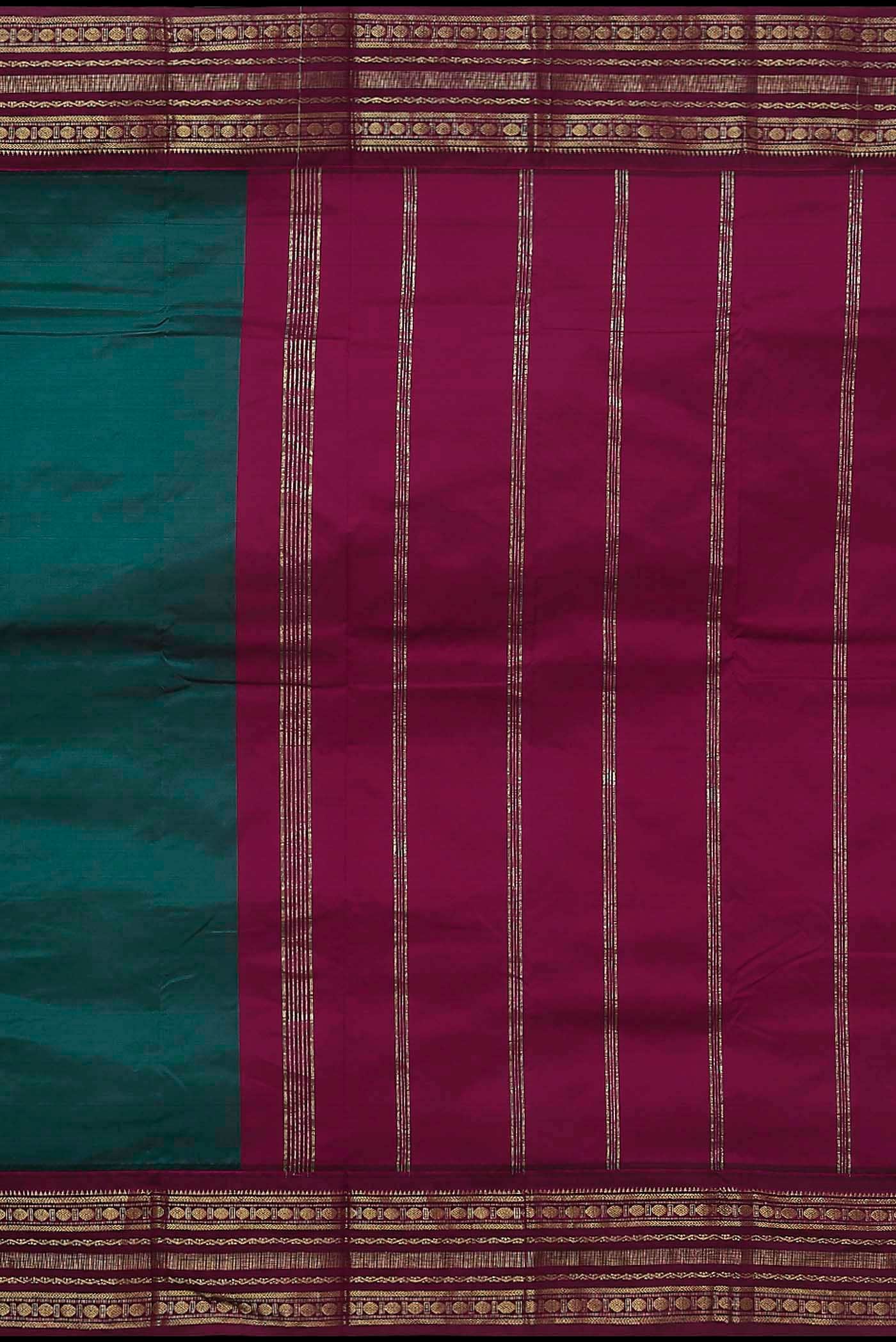 Blue Bangalore Silk Saree