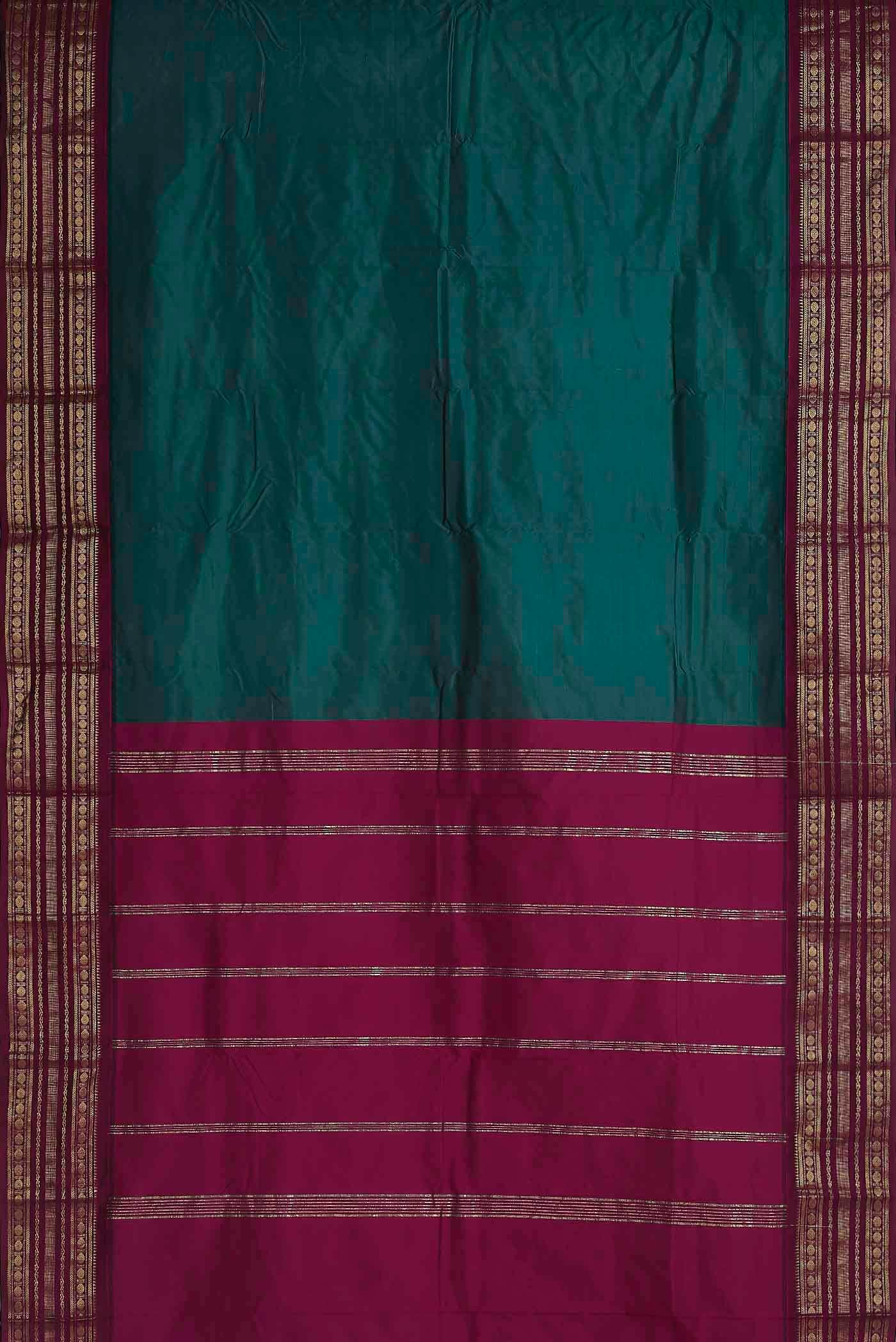 Blue Bangalore Silk Saree