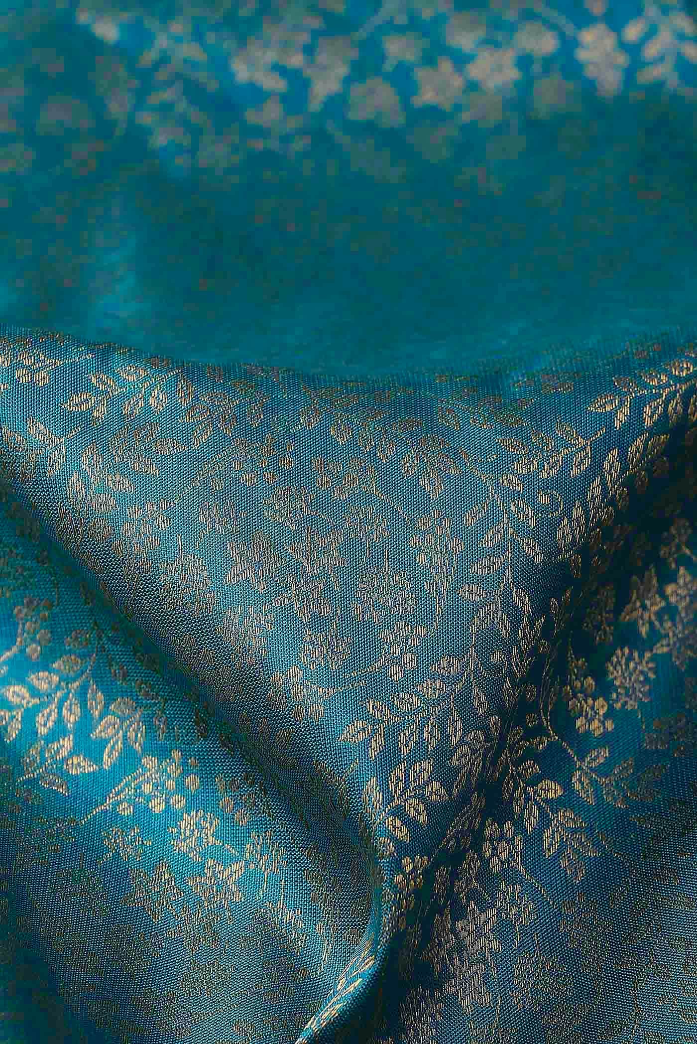 Blue Bangalore Silk Saree