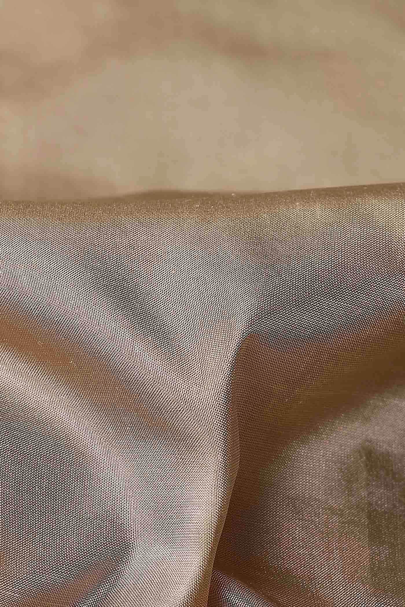 Beige Bangalore Silk Saree