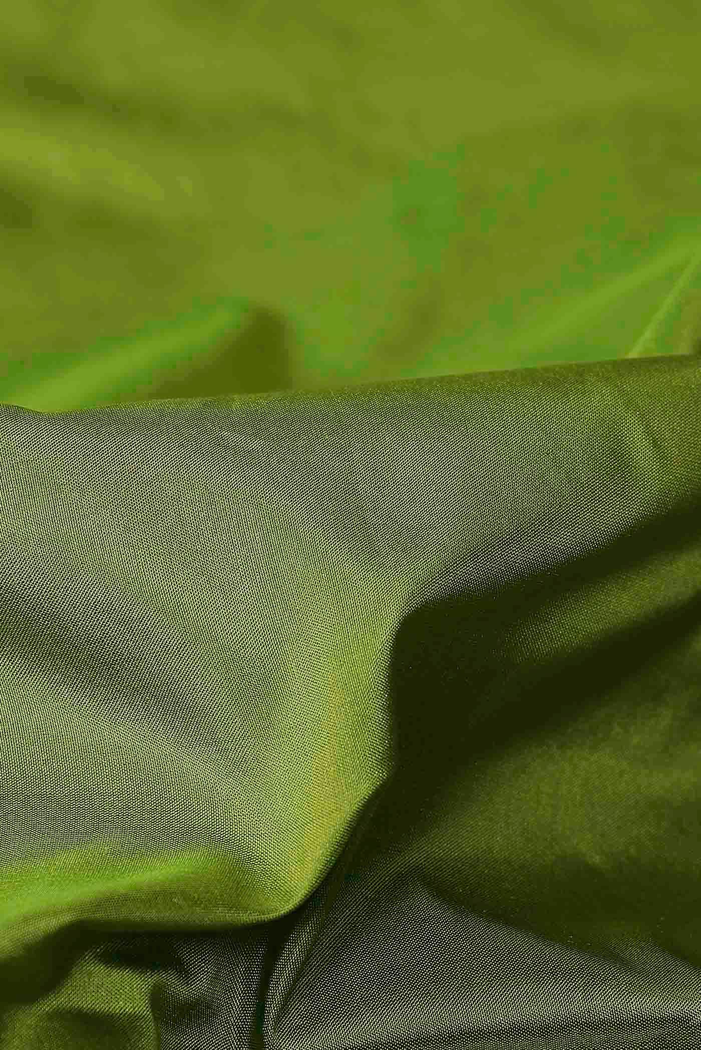 Green Bangalore Silk Saree