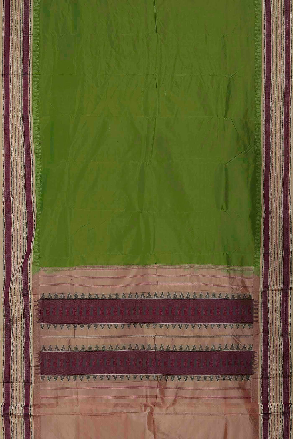 Green Bangalore Silk Saree