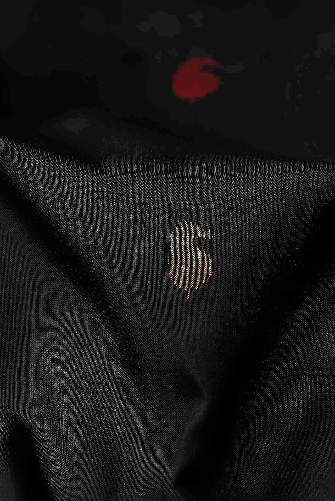 Black Uppada Silk Saree