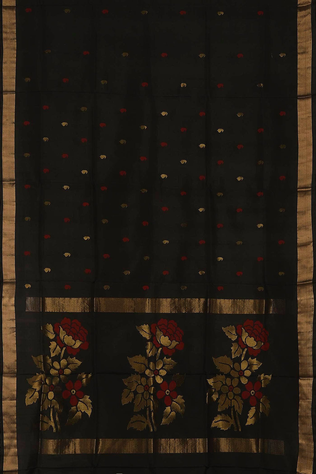 Black Uppada Silk Saree