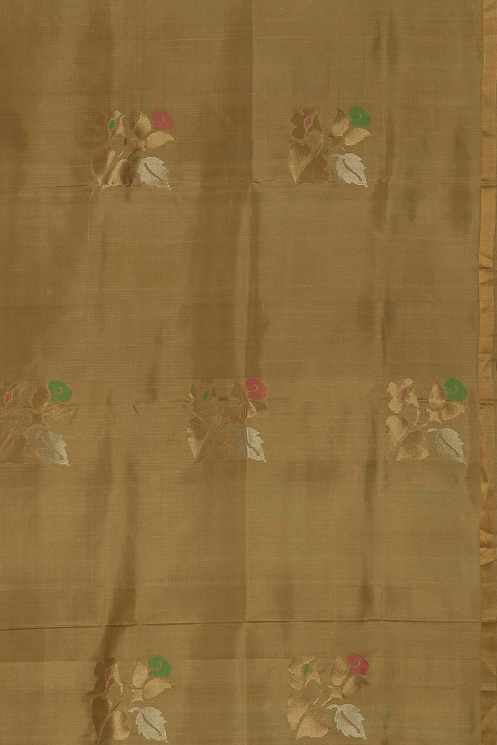 Beige Uppada Silk Saree